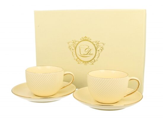 Porcelianinių puodelių komplektas "Ice cream"